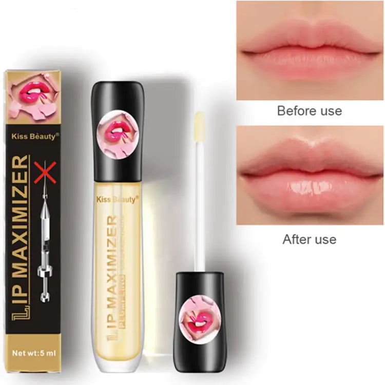 Transparent Lip Oil for Deep Moisture and Shine
